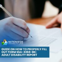 Guide on How to Properly Fill Out Form SSA-3368_Adult Disability Report